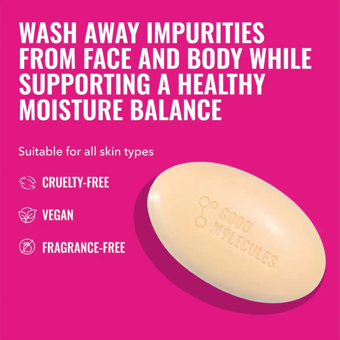 Good Molecules Hydrate & Cleanse Bar