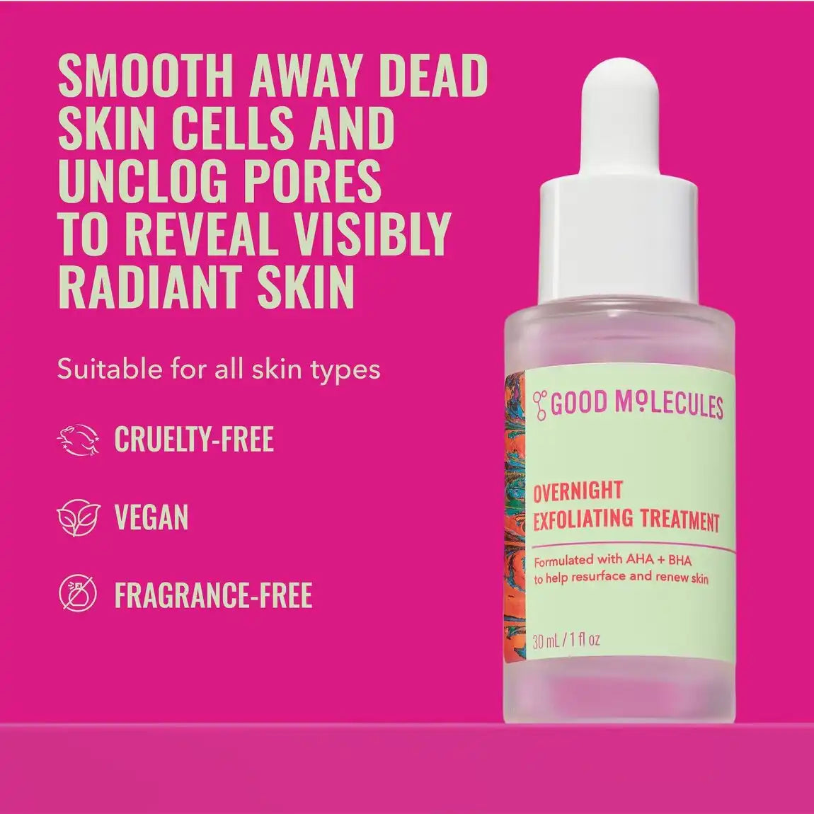 Good Molecules Overnight Exfoliating Treatment