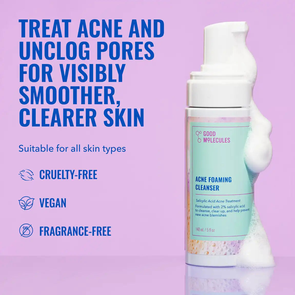 Good Molecules Acne Foaming Cleanser