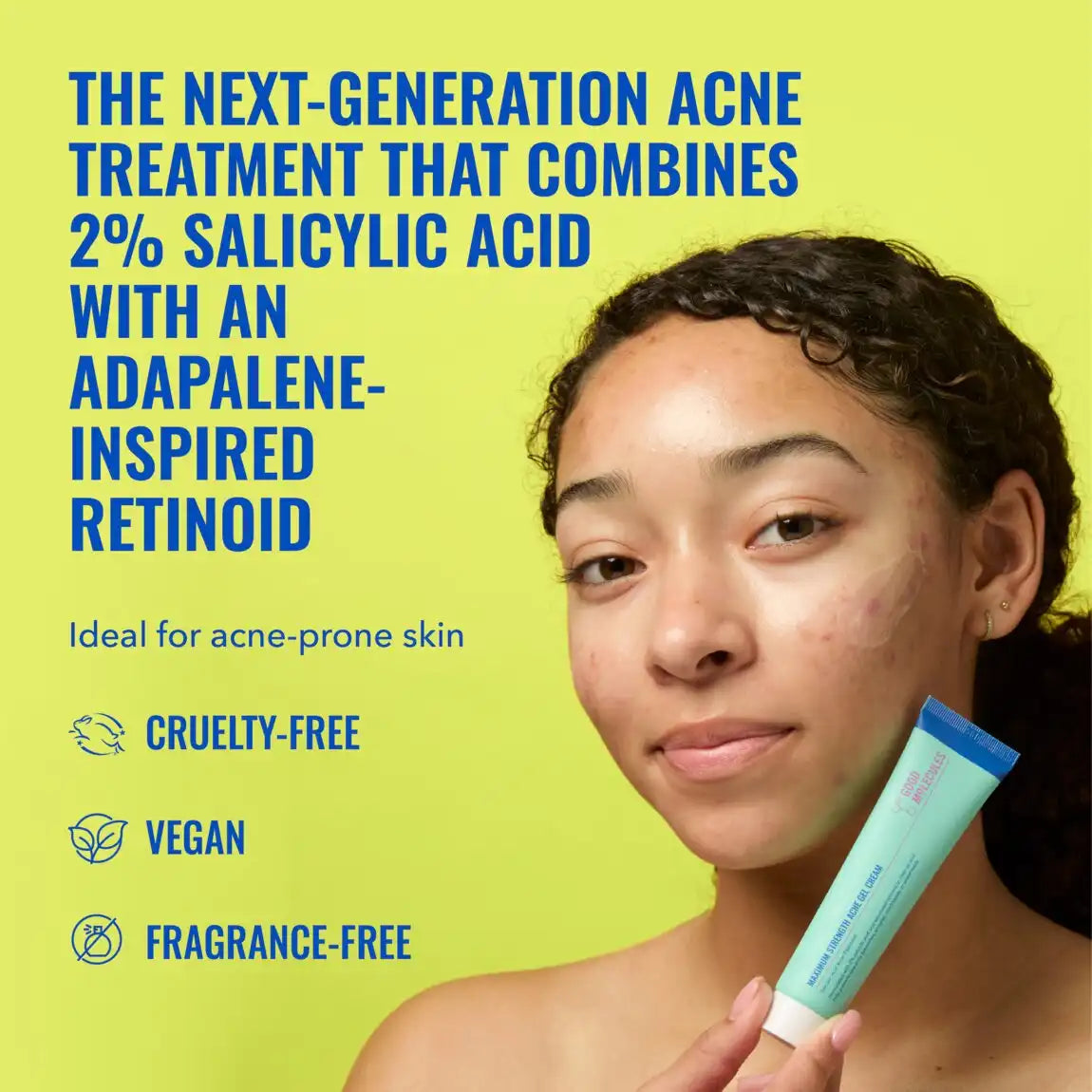 Good Molecules Maximum Strength Acne Gel Cream
