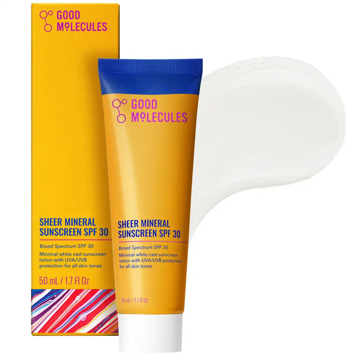 Good Molecules Sheer Mineral Sunscreen SPF 30